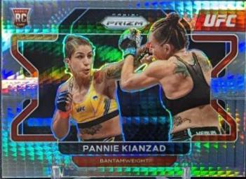 Pannie Kianzad 2022 Panini Prizm UFC Base #58 Hyper