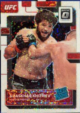 Aliaskhab Khizriev 2023 Panini Donruss Optic UFC Base #118 White Sparkle
