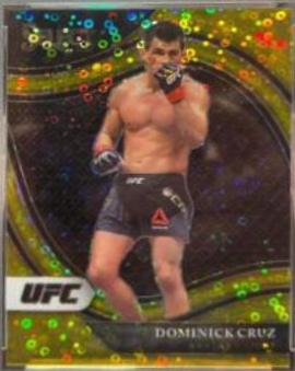Dominick Cruz 2021 Panini Select UFC Octagonside #209 Gold Disco