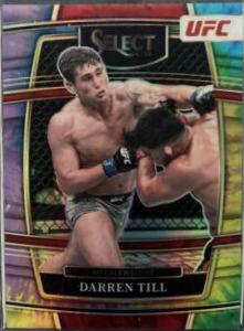 Darren Till 2022 Panini Select UFC Concourse #28 Tie Dye