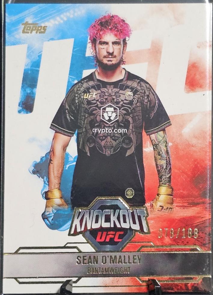 Sean O'Malley 2025 Topps Knockout UFC Base #65 Gold