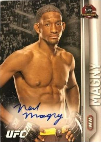 Neil Magny 2015 Topps UFC Champions Autographs #FA-NM Platinum
