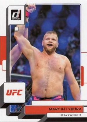 Marcin Tybura 2023 Panini Donruss UFC Base #65 Pink Laser