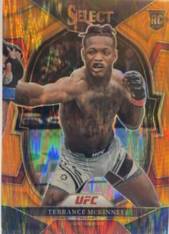 Terrance McKinney 2023 Panini Select UFC Concourse #53 Orange Flash