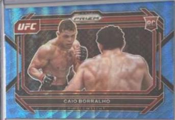 Caio Borralho 2023 Panini Prizm UFC Base #68 Blue Wave