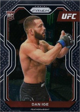 Dan Ige 2021 Panini Prizm UFC Base #70 Lucky Envelopes