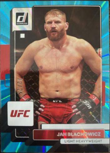 Jan Błachowicz 2023 Panini Donruss UFC Base #162 Teal Laser