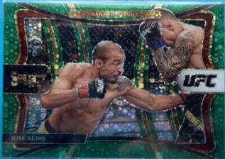 José Aldo 2021 Panini Select UFC Premier Level #144 Green Disco