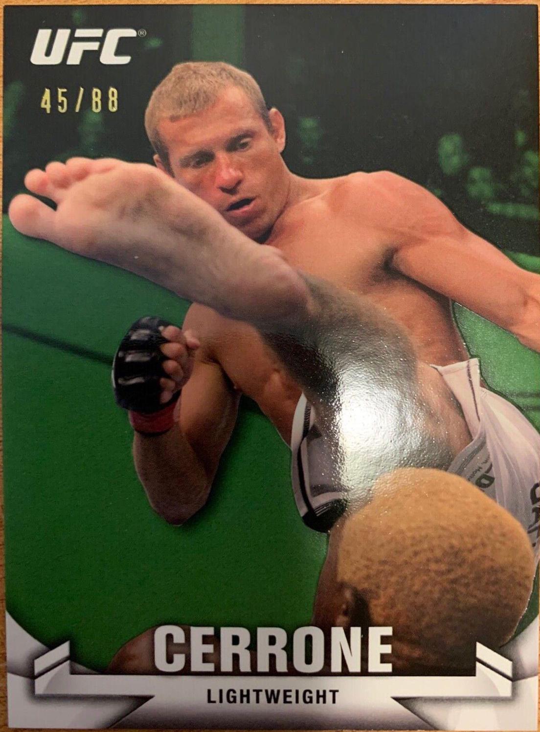 Donald Cerrone 2013 Topps UFC Knockout Base #44 Green