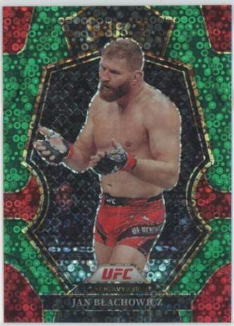 Jan Błachowicz 2023 Panini Select UFC Premier Level #124 Green Disco