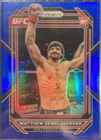 Matthew Semelsberger 2023 Panini Prizm UFC Base #152 Blue