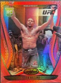Kevin Holland 2021 Panini Chronicles UFC Base Certified #140 Red