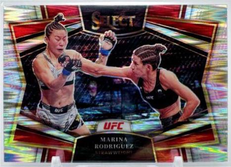 Marina Rodriguez 2023 Panini Select UFC Snapshots #19 Silver