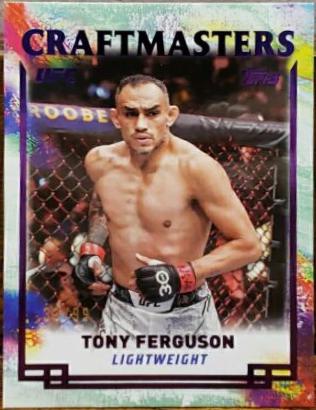 Tony Ferguson 2024 Topps Knockout UFC Craftmasters #CRM-8 Purple