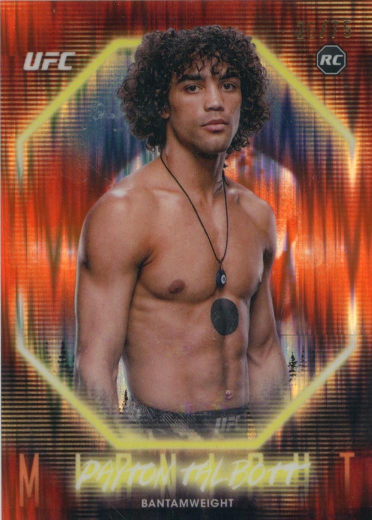 Payton Talbott 2025 Topps Midnight UFC Base #9 Dusk