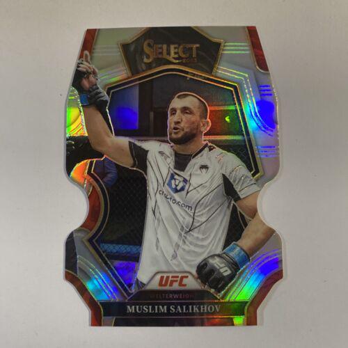 Muslim Salikhov 2023 Panini Select UFC Premier Level #187 Silver Die Cut