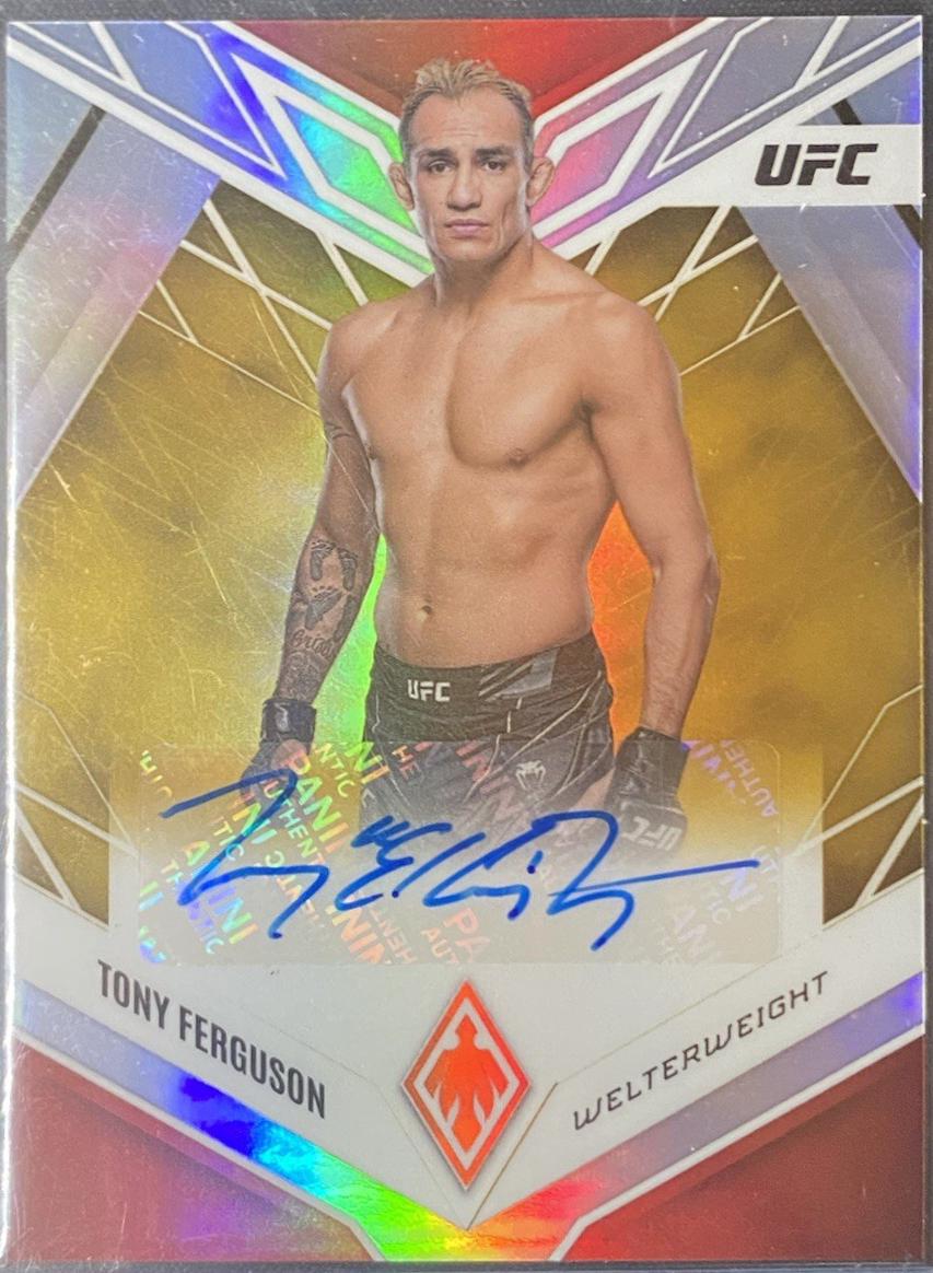 Tony Ferguson 2023 Panini Chronicles UFC Phoenix Autographs #36 Gold