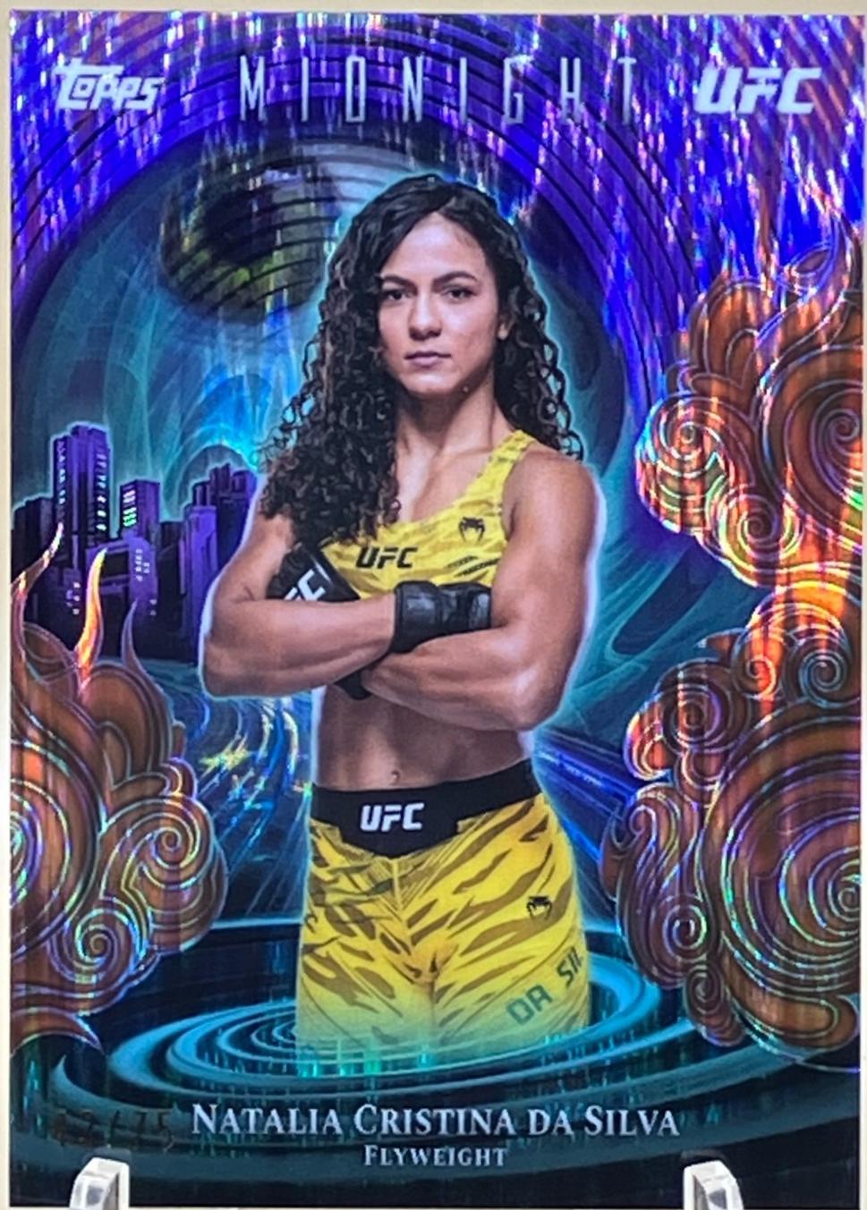 Natalia Silva 2026 Topps Midnight UFC Insomnia #IN-5 Dusk
