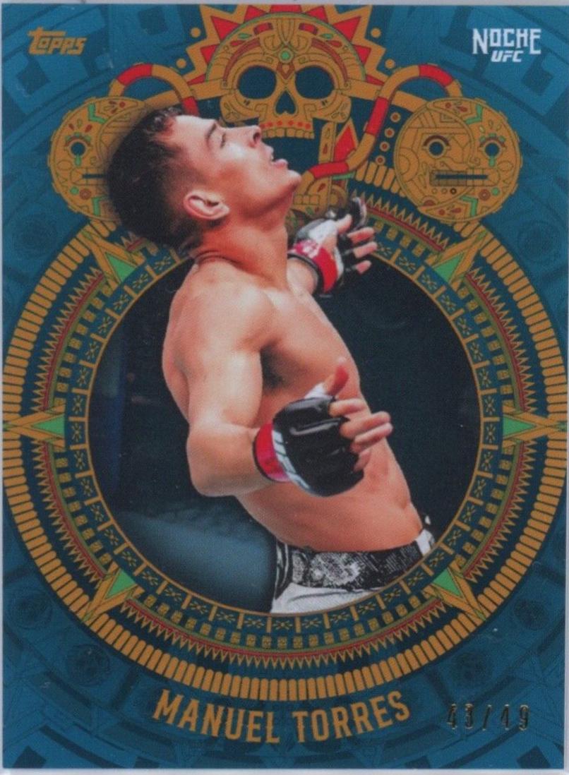 Manuel Torres 2024 Topps Noche UFC Base #11 Blue