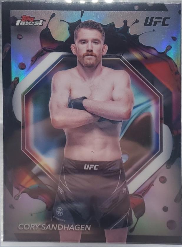Cory Sandhagen 2024 Topps Finest UFC Base Rare #229 Refractor