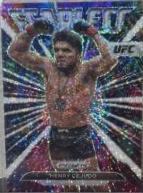 Henry Cejudo 2023 Panini Prizm UFC Fearless #24 White Sparkle