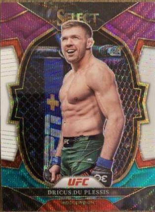 Dricus Du Plessis 2023 Panini Select UFC Premier Level #142 Tri Color
