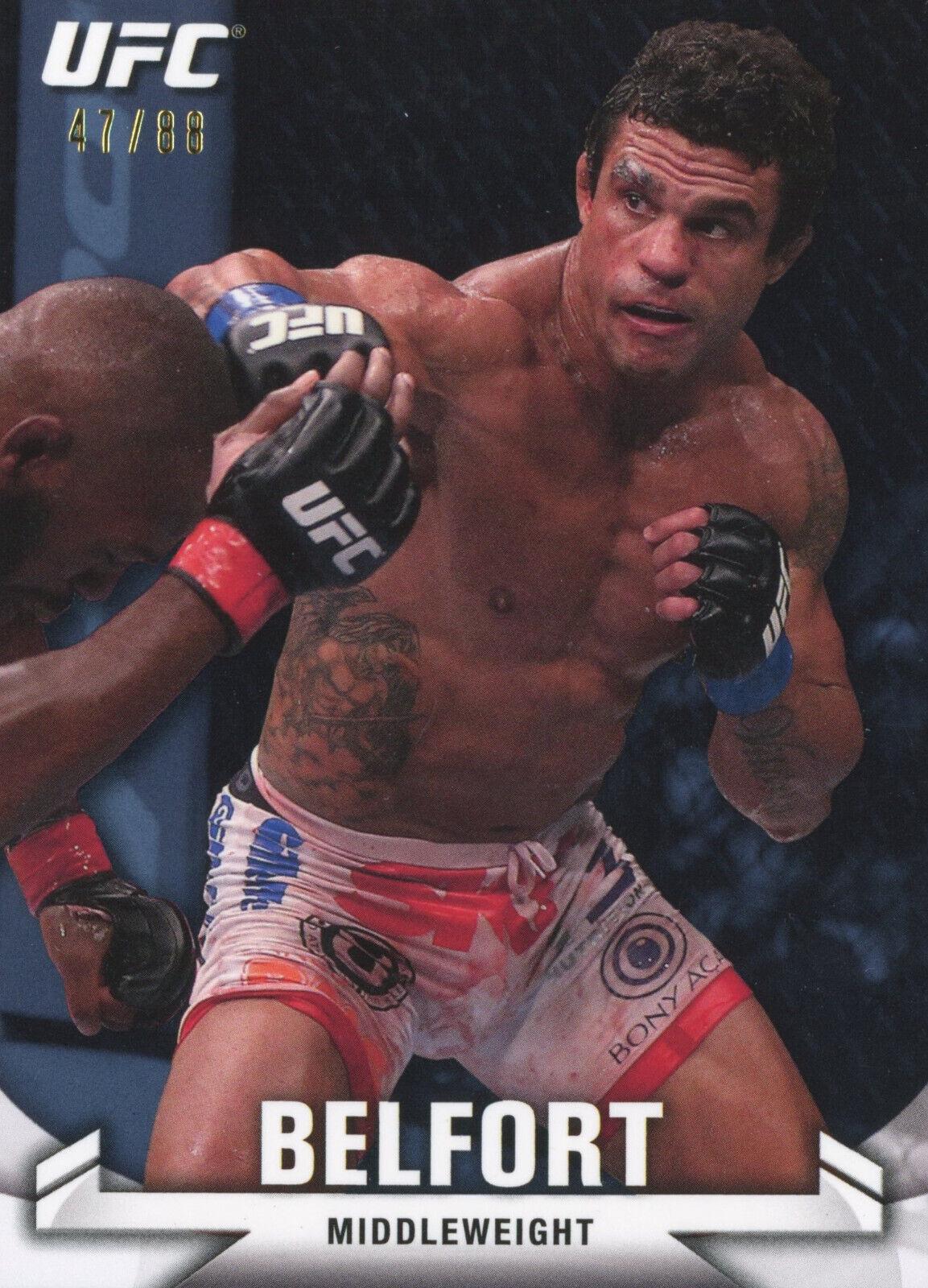Vitor Belfort 2013 Topps UFC Knockout Base #112 Blue