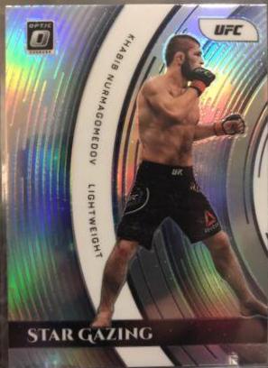 Khabib Nurmagomedov 2022 Panini Donruss Optic UFC Star Gazing #21 Holo