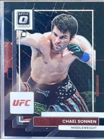 Chael Sonnen 2023 Panini Donruss Optic UFC Base #2 Black Velocity