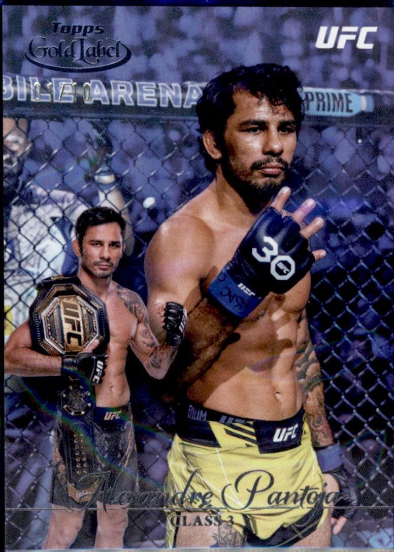 Alexandre Pantoja 2024 Topps Gold Label UFC Base Class III #2 Gold