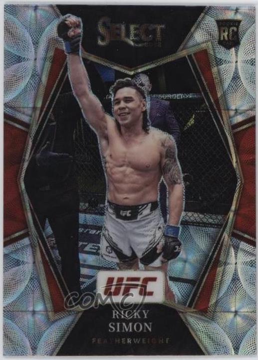 Ricky Simon 2022 Panini Select UFC Premier Level #109 Scope