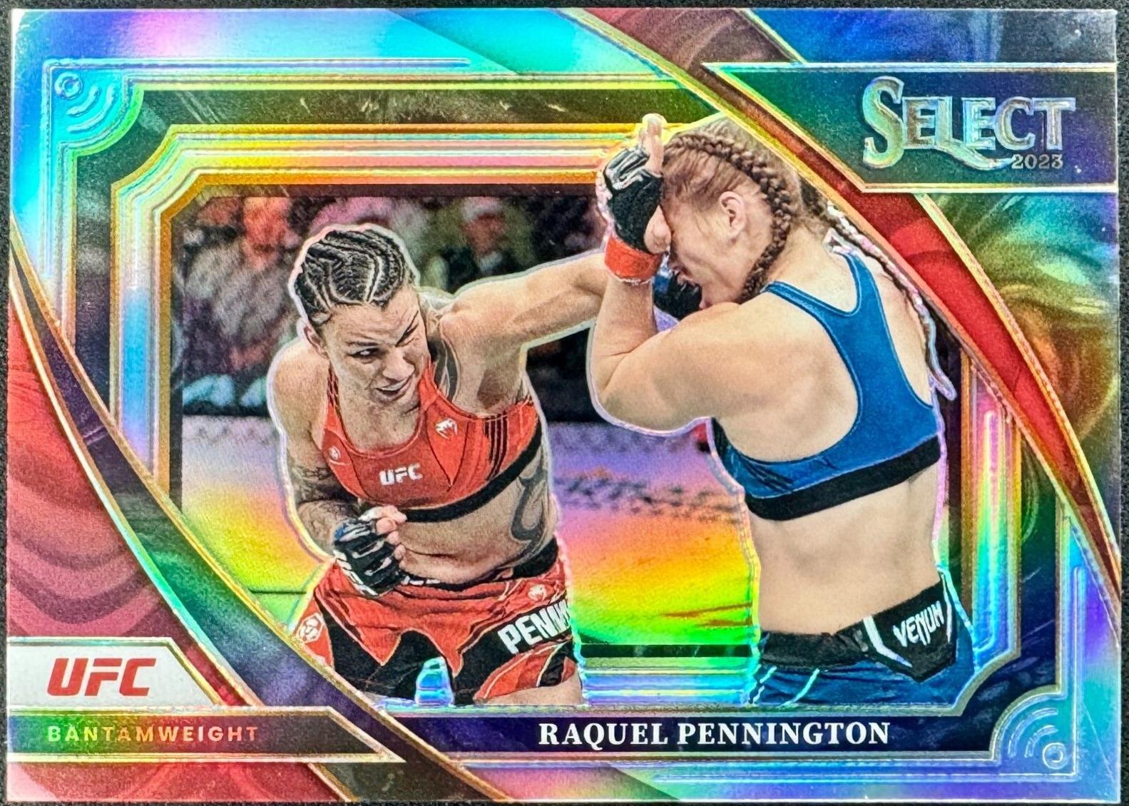 Raquel Pennington 2023 Panini Select UFC Mezzanine #350 Silver