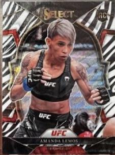 Amanda Lemos 2023 Panini Select UFC Concourse #68 Zebra
