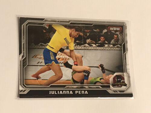 Julianna Peña 2014 Topps UFC Champions Base #10 Black