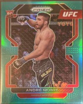 Andre Muniz 2022 Panini Prizm UFC Base #177 Teal
