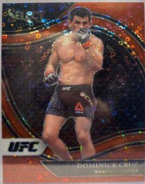 Dominick Cruz 2021 Panini Select UFC Octagonside #209 Red Disco