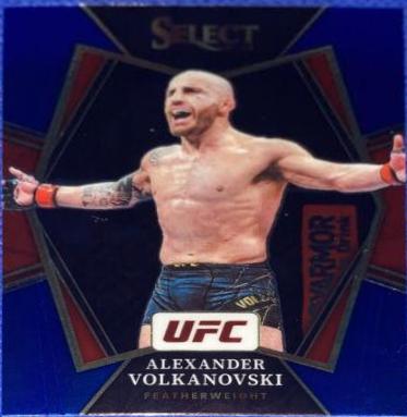 Alexander Volkanovski 2022 Panini Select UFC Premier Level #111 Blue Prizm