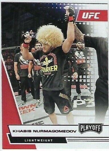 Khabib Nurmagomedov 2021 Panini Chronicles UFC Base Playoff #63 Pink