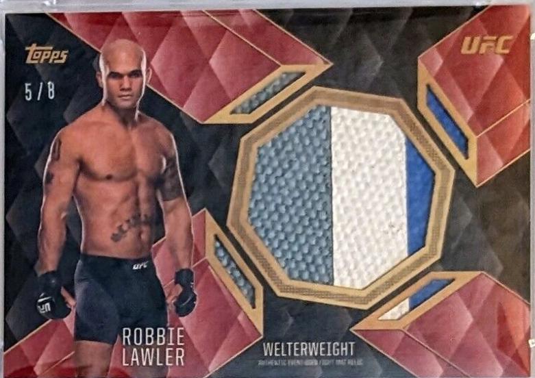 Robbie Lawler 2016 Topps UFC Top of the Class Top of the Class Relics #TCR-RL Red