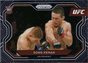 Song Kenan 2021 Panini Prizm UFC Base #167 Black