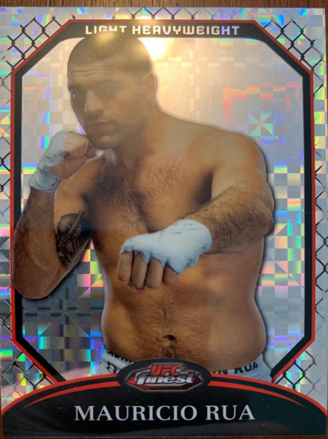 Mauricio Rua 2011 Topps Finest UFC Base #74 Xfractor