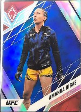 Amanda Ribas 2023 Panini Chronicles UFC Base Phoenix #314 Blue
