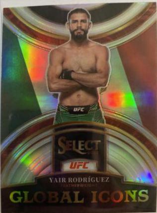Yair Rodríguez 2023 Panini Select UFC Global Icons #30 Silver