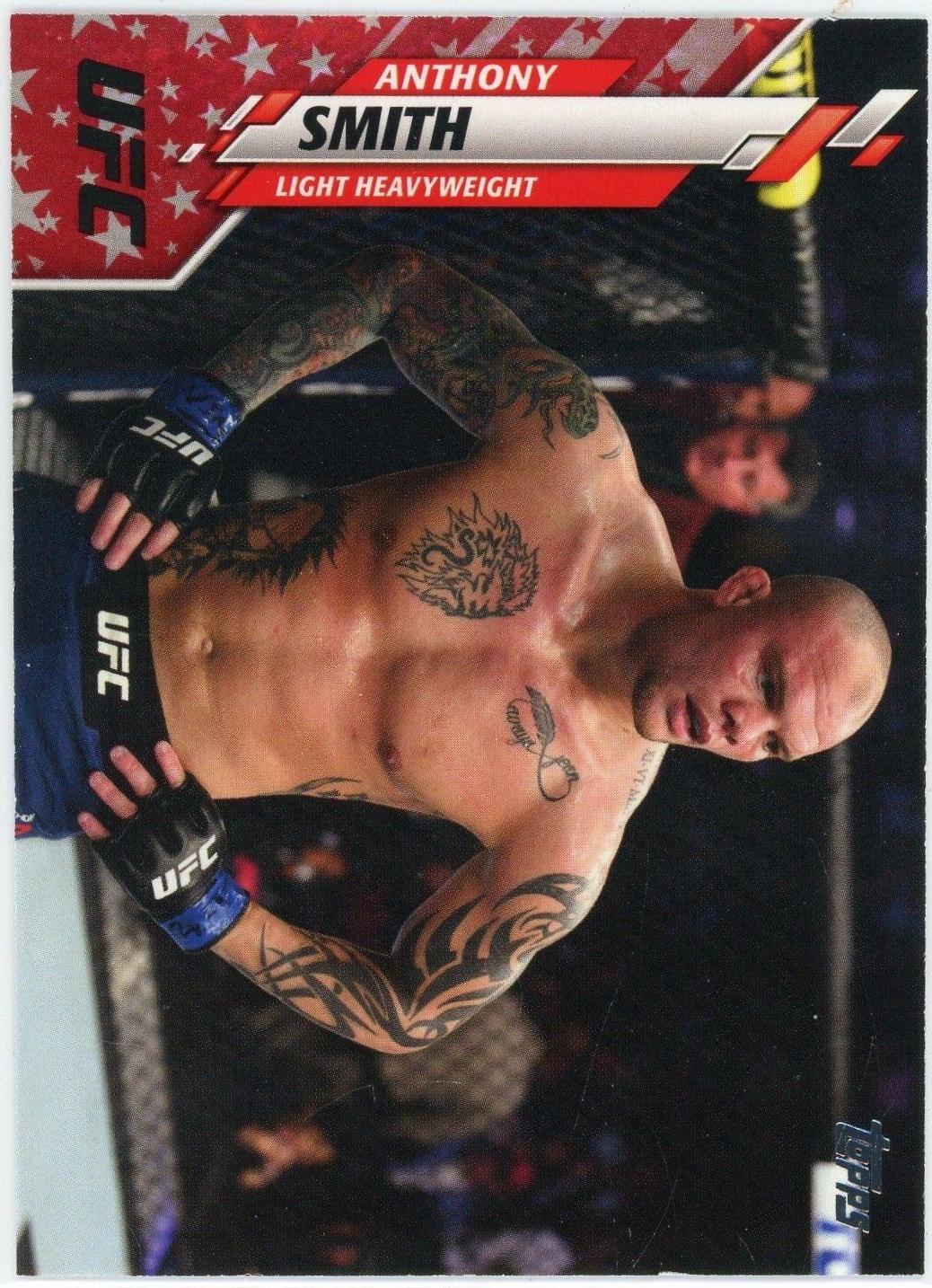 Anthony Smith 2020 Topps UFC Base #39 Independence Day