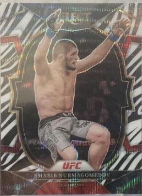 Khabib Nurmagomedov 2023 Panini Select UFC Concourse #97 Zebra