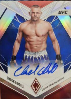 Chuck Liddell 2023 Panini Chronicles UFC Phoenix Autographs #5 Red