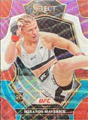 Miranda Maverick 2023 Panini Select UFC Premier Level #167 Tri Color