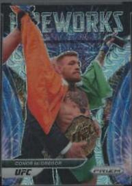 Conor McGregor 2022 Panini Prizm UFC Fireworks #21 Mojo