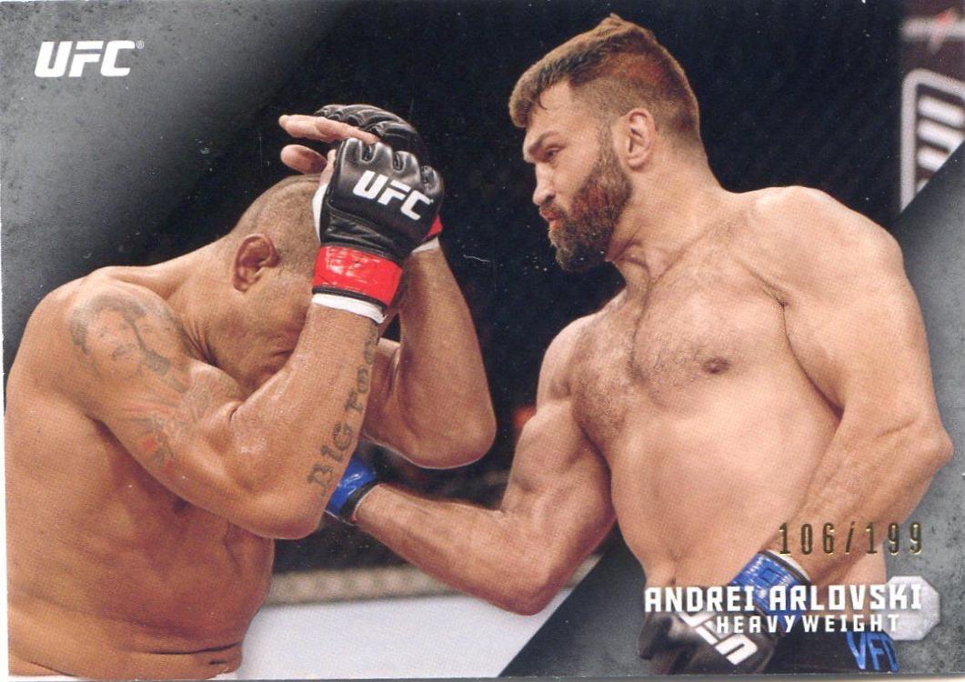 Andrei Arlovski 2015 Topps UFC Knockout Base #87 Silver