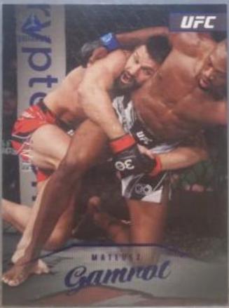 Mateusz Gamrot 2023 Panini Chronicles UFC Base Luminance #156 Blue